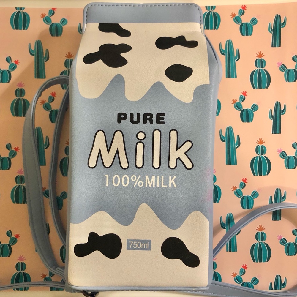 Pure Milk Structured Purse
